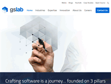 Tablet Screenshot of gslab.com